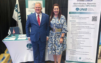 UNIB destaca su compromiso con la educación en la convención anual Biz Growth Summit